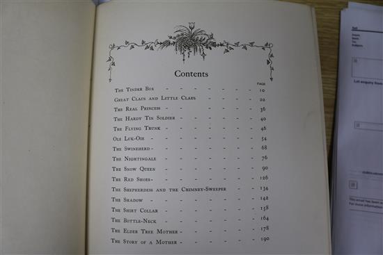 Anderson, Hans Christian - Fairy Tales, illustrated by Kay Nielsen, quarto, original silk, corners bumped,